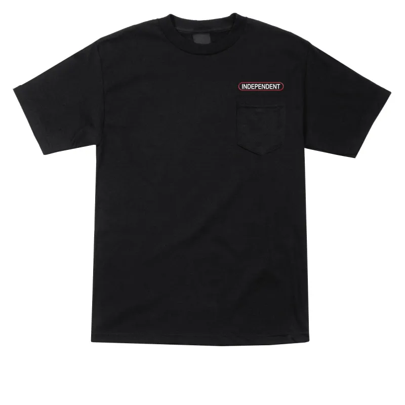 Independent Baseplate Pocket T-Shirt - Black sold by CCS