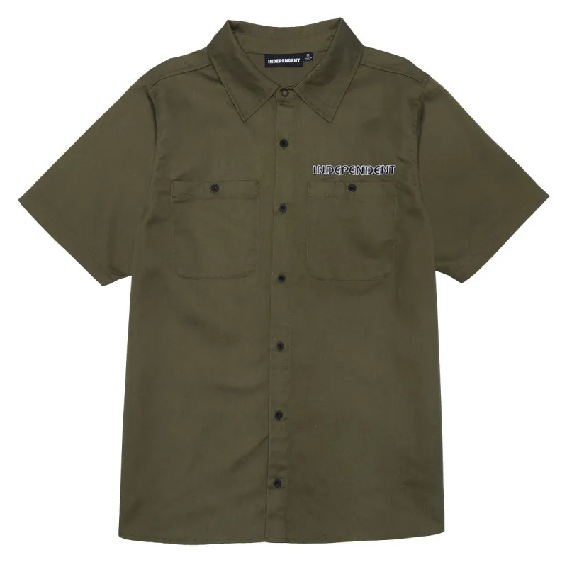 Independent Union Work Shirt - Olive sold by CCS