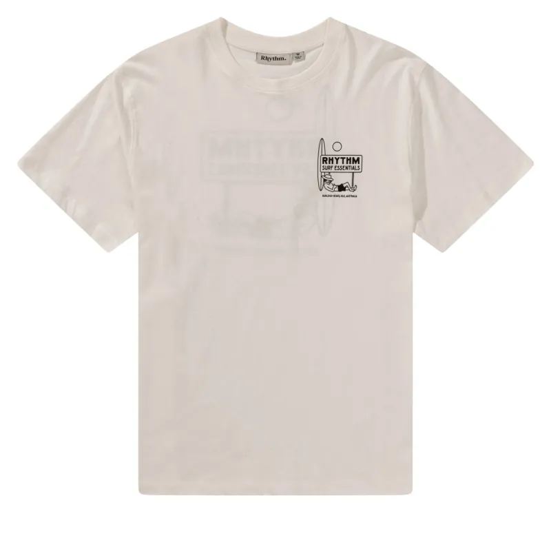Rhythm Siesta T-Shirt - White sold by CCS