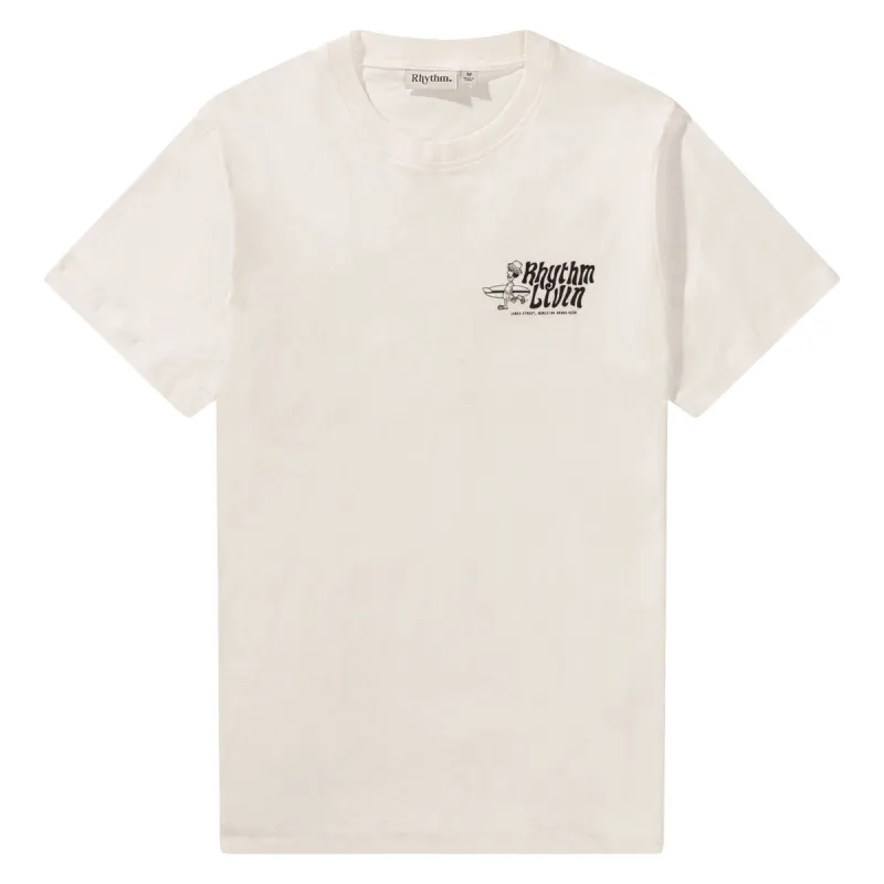 Rhythm Livin T-Shirt - White sold by CCS