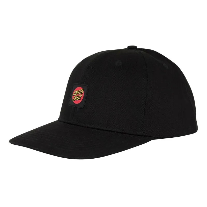 Santa Cruz Cruz Label Snapback Hat - Black sold by CCS