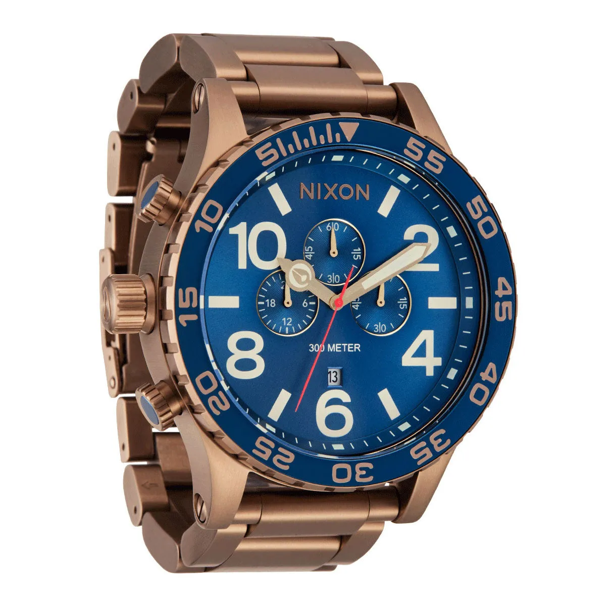 Nixon 51-30 Chrono Watch - Desert Gold/Arles Blue sold by CCS product image thumbnail 3