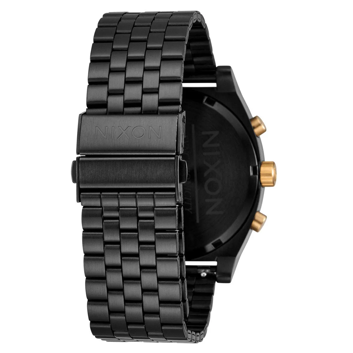 Nixon Time Teller Chrono Watch - Black/Black/Gold sold by CCS product image thumbnail 4