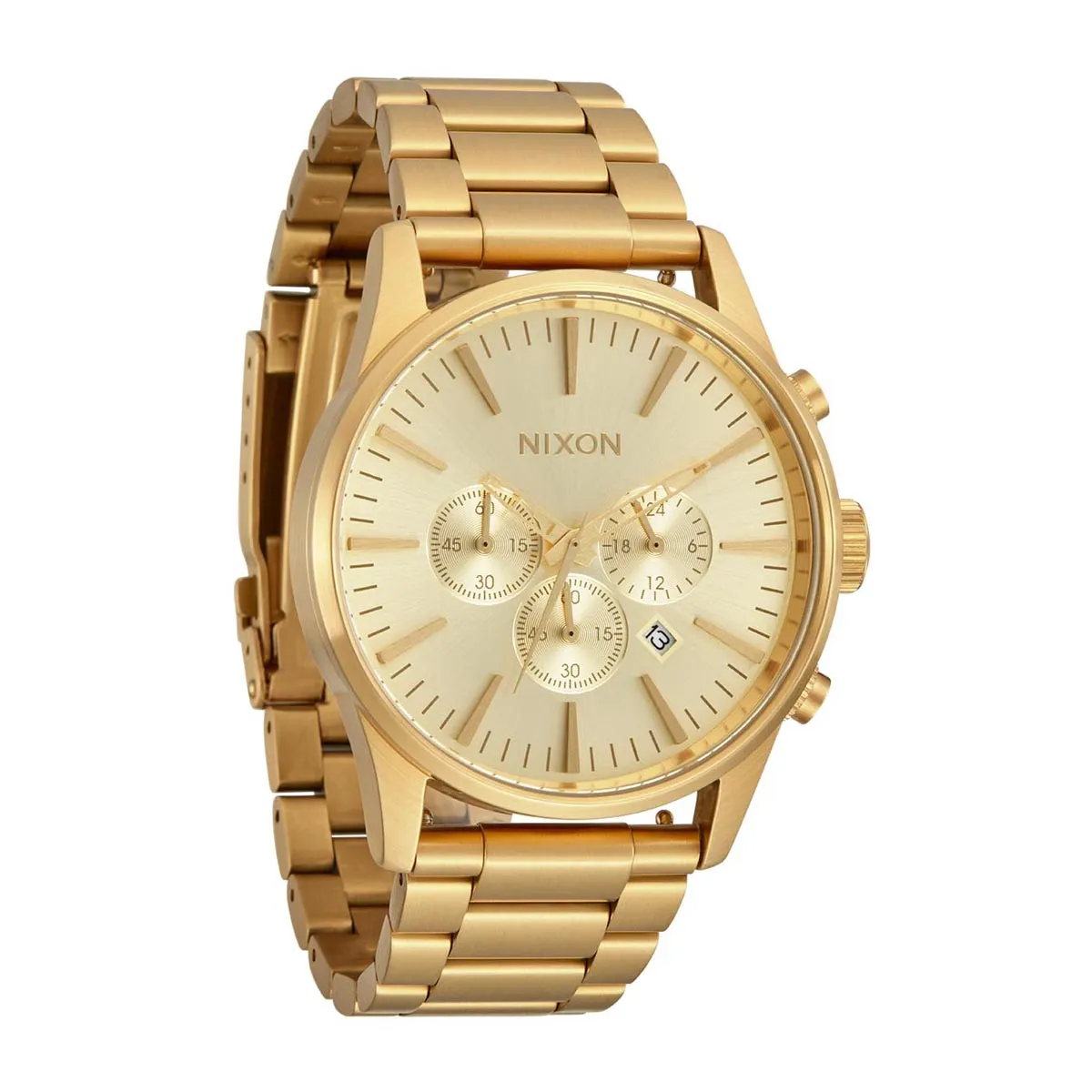 Nixon Sentry Chrono 2024 Watch - All Gold sold by CCS product image thumbnail 4