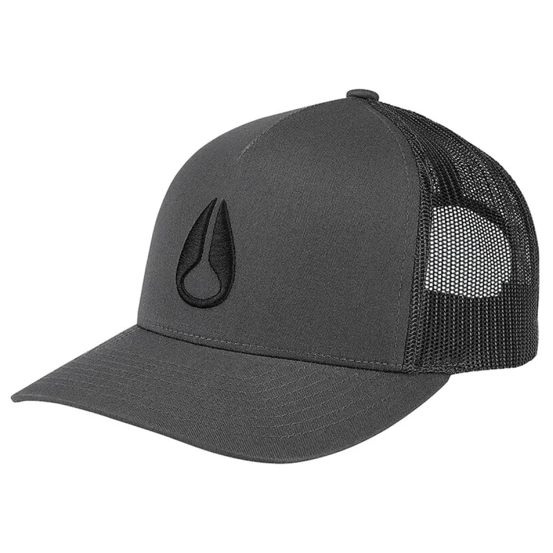 Nixon Iconed Trucker Hat - Charcoal/Black sold by CCS