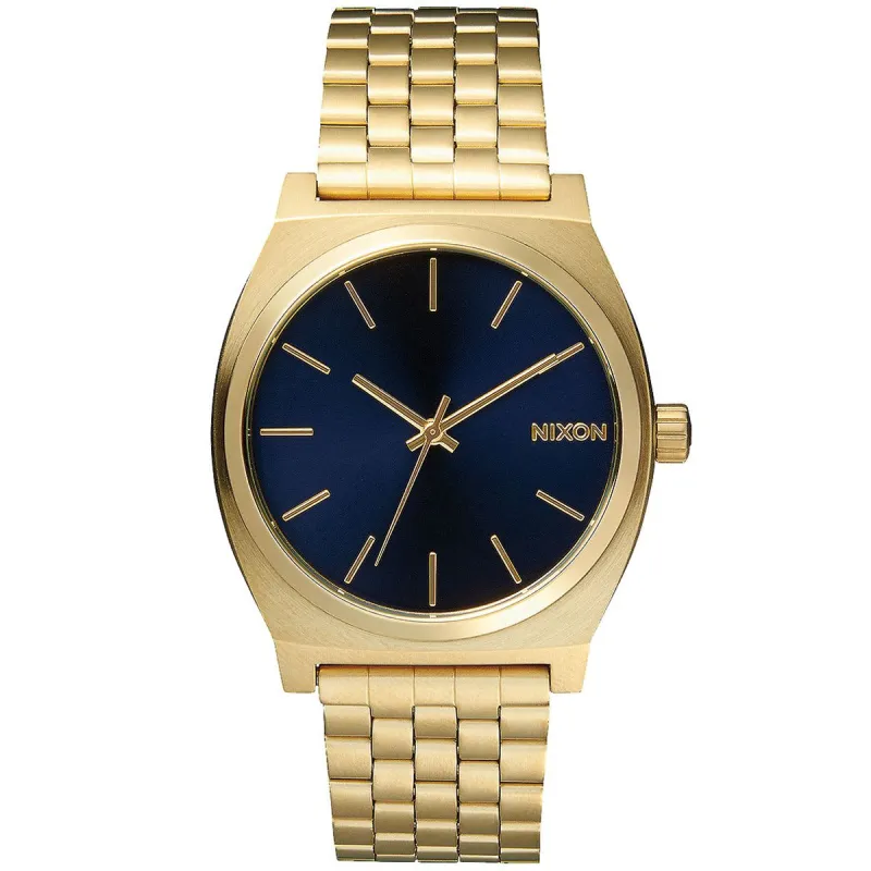 Nixon Time Teller Watch - All Light Gold / Cobalt sold by CCS