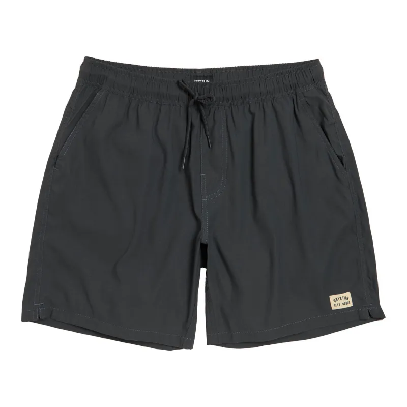 Brixton Everyday Stretch Hybrid Shorts - Washed Black made by Brixton