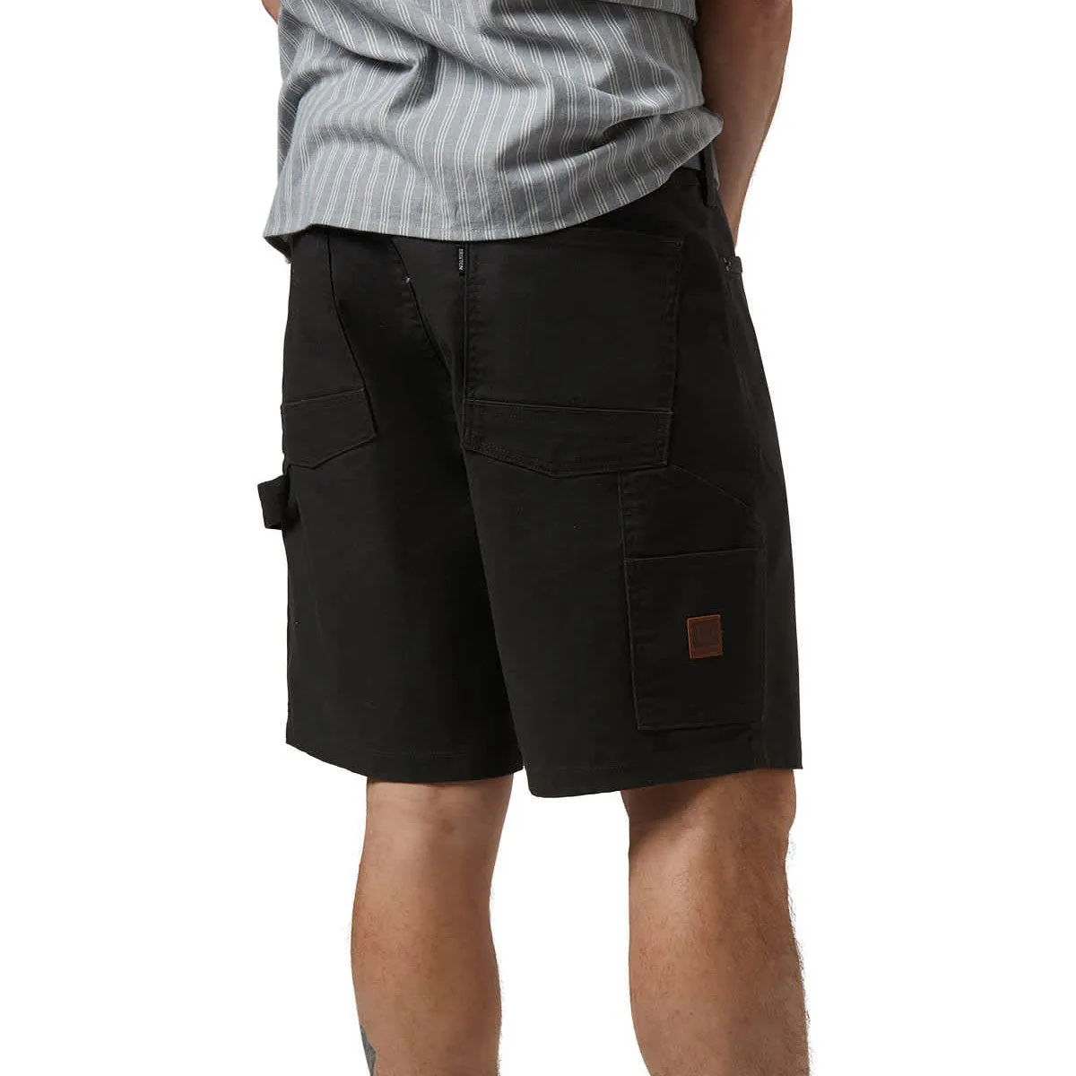 Brixton Builders Carpenter Baggy Shorts - Washed Black sold by CCS product image thumbnail 3