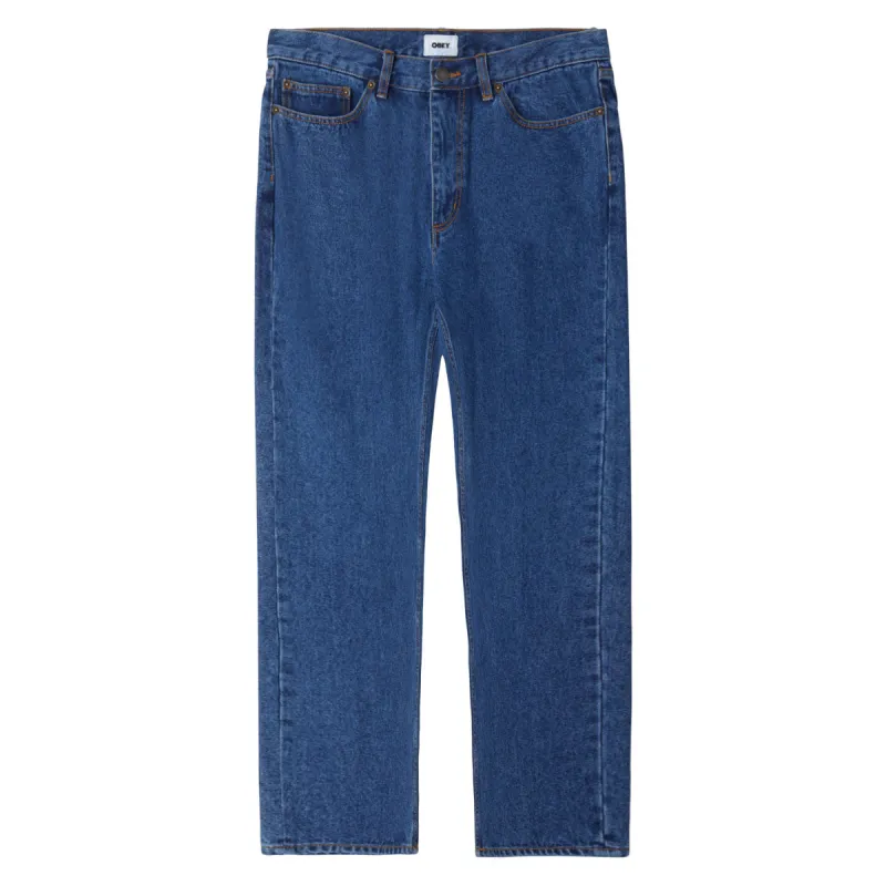 Obey Bender Denim Jeans - Stonewash Indigo sold by CCS