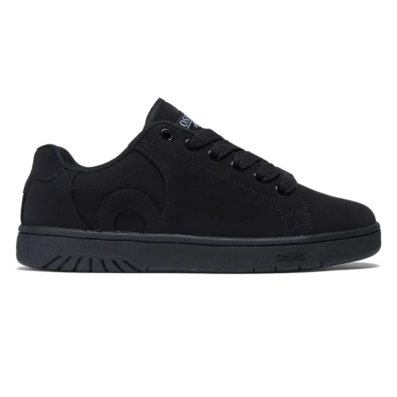 Osiris Troma Alt Shoes - Black/Black/Black sold by CCS