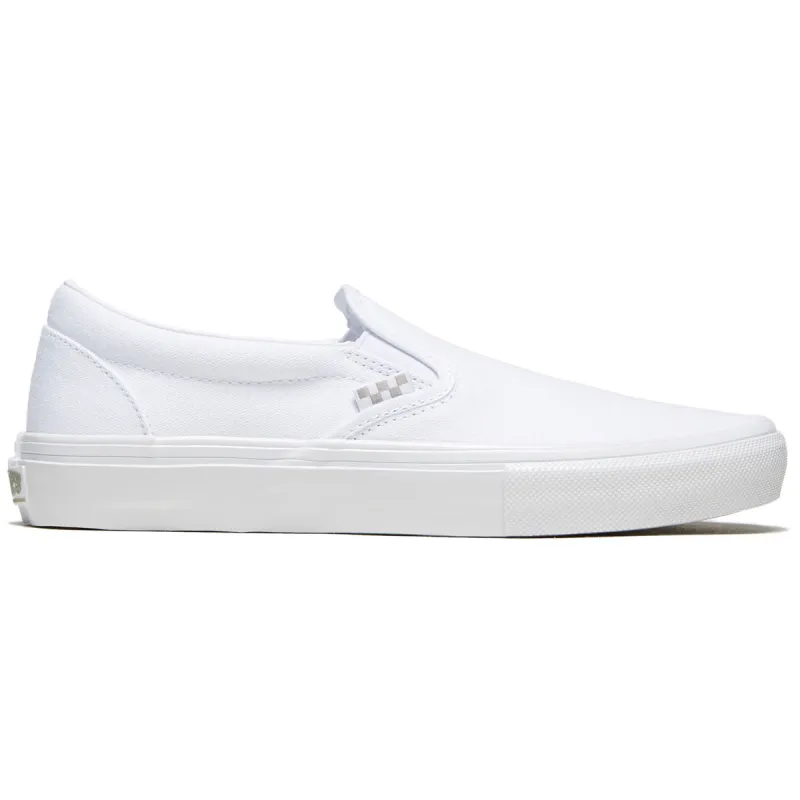 Vans Skate Slip-on Shoes - True White sold by CCS