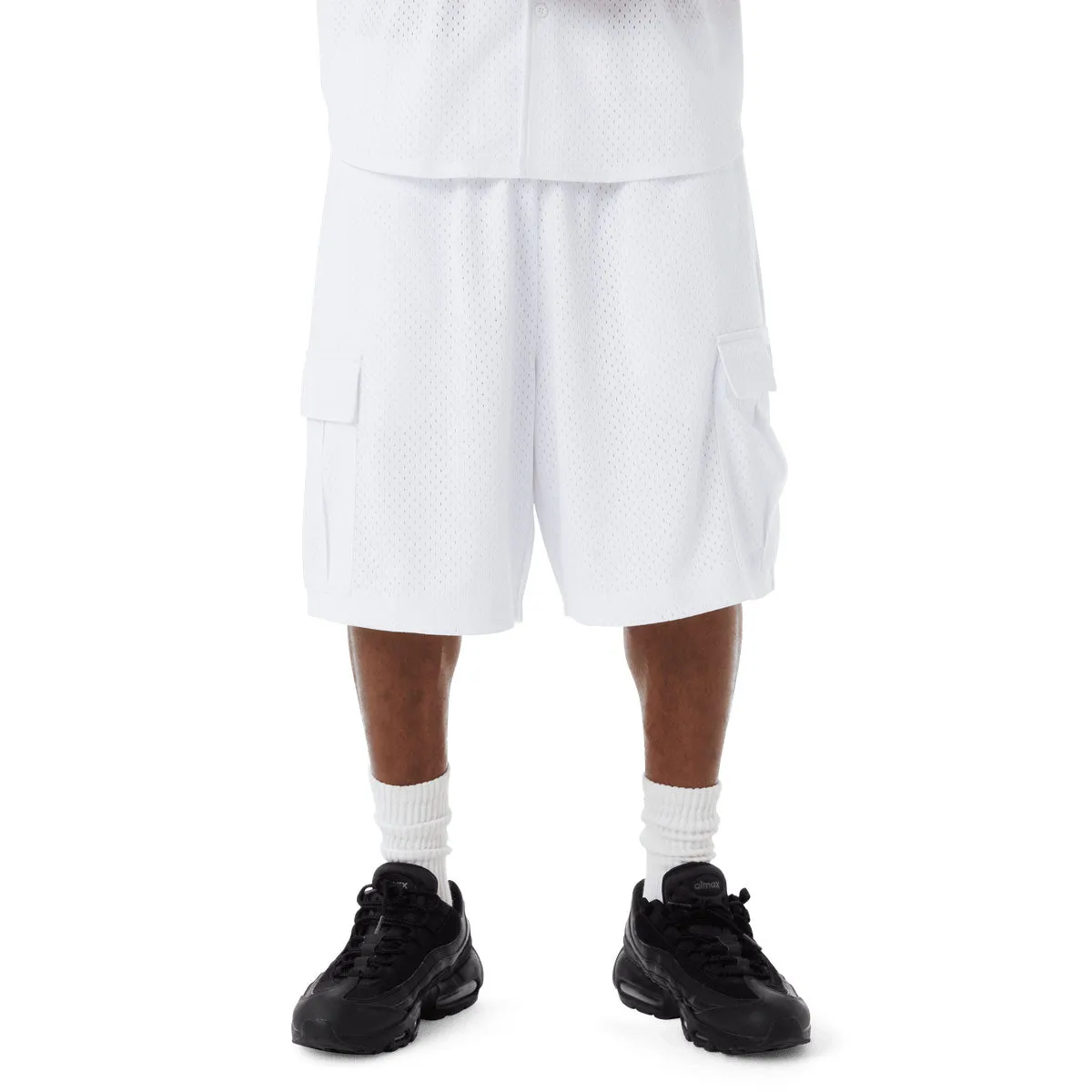 HUF Arch Mesh Cargo Shorts - White sold by CCS product image thumbnail 4