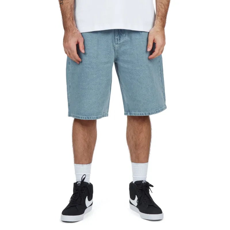 CCS 97 Star Denim Shorts - Rinsed Blue sold by CCS