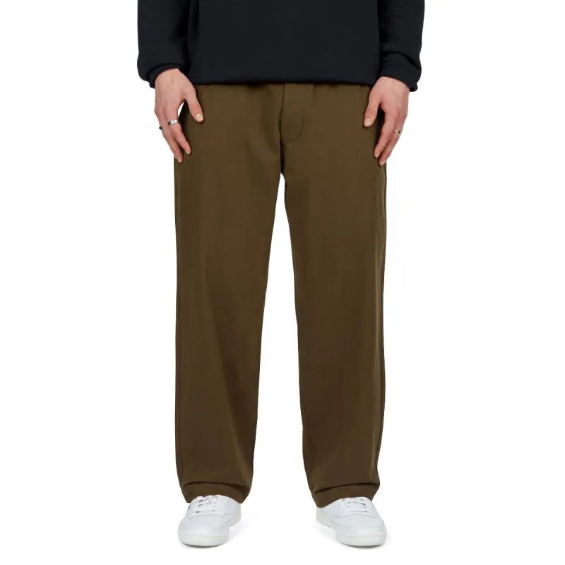 CCS Wide Leg Chino Pants - Brown sold by CCS