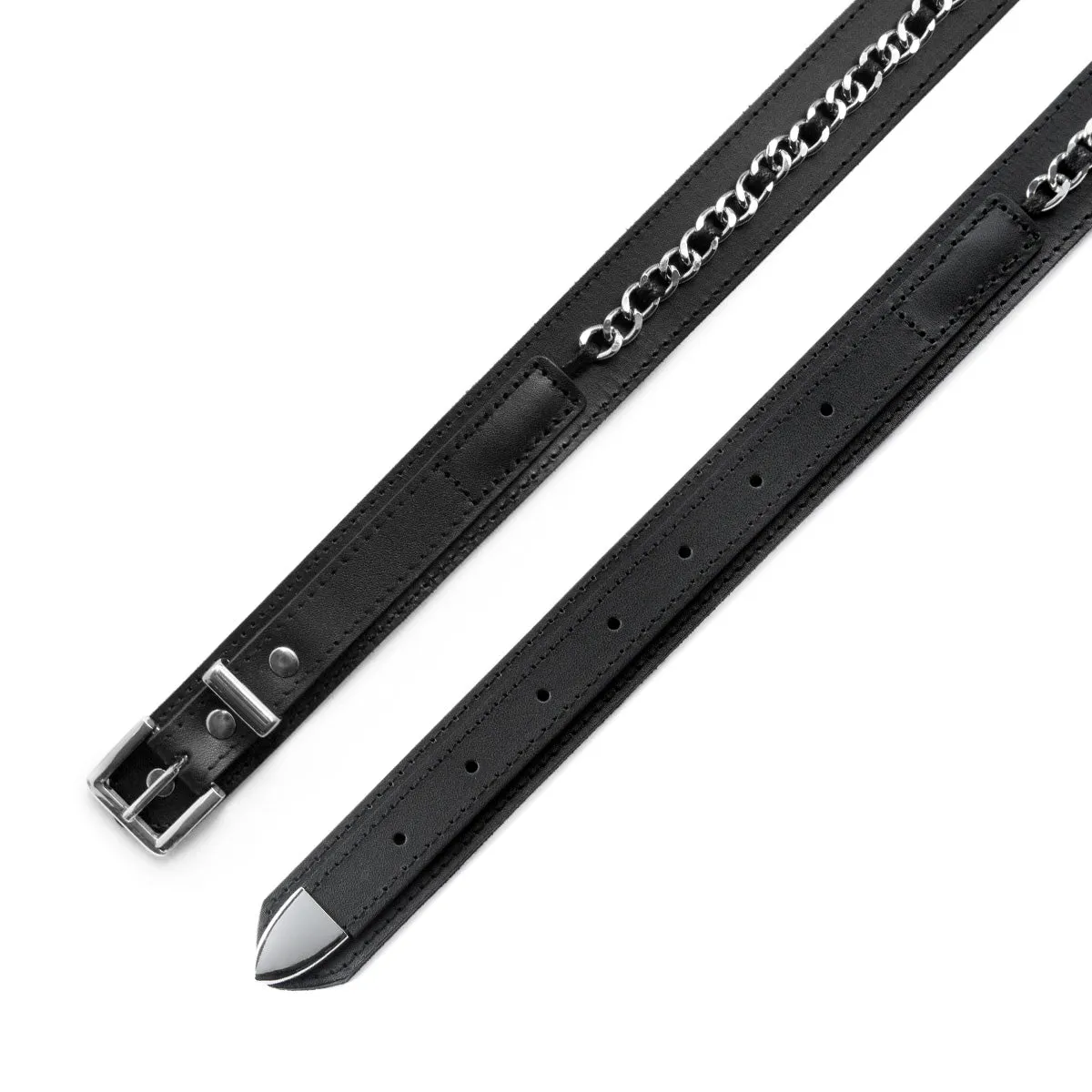 CCS Chain Ranger Leather Belt - Black sold by CCS product image thumbnail 2