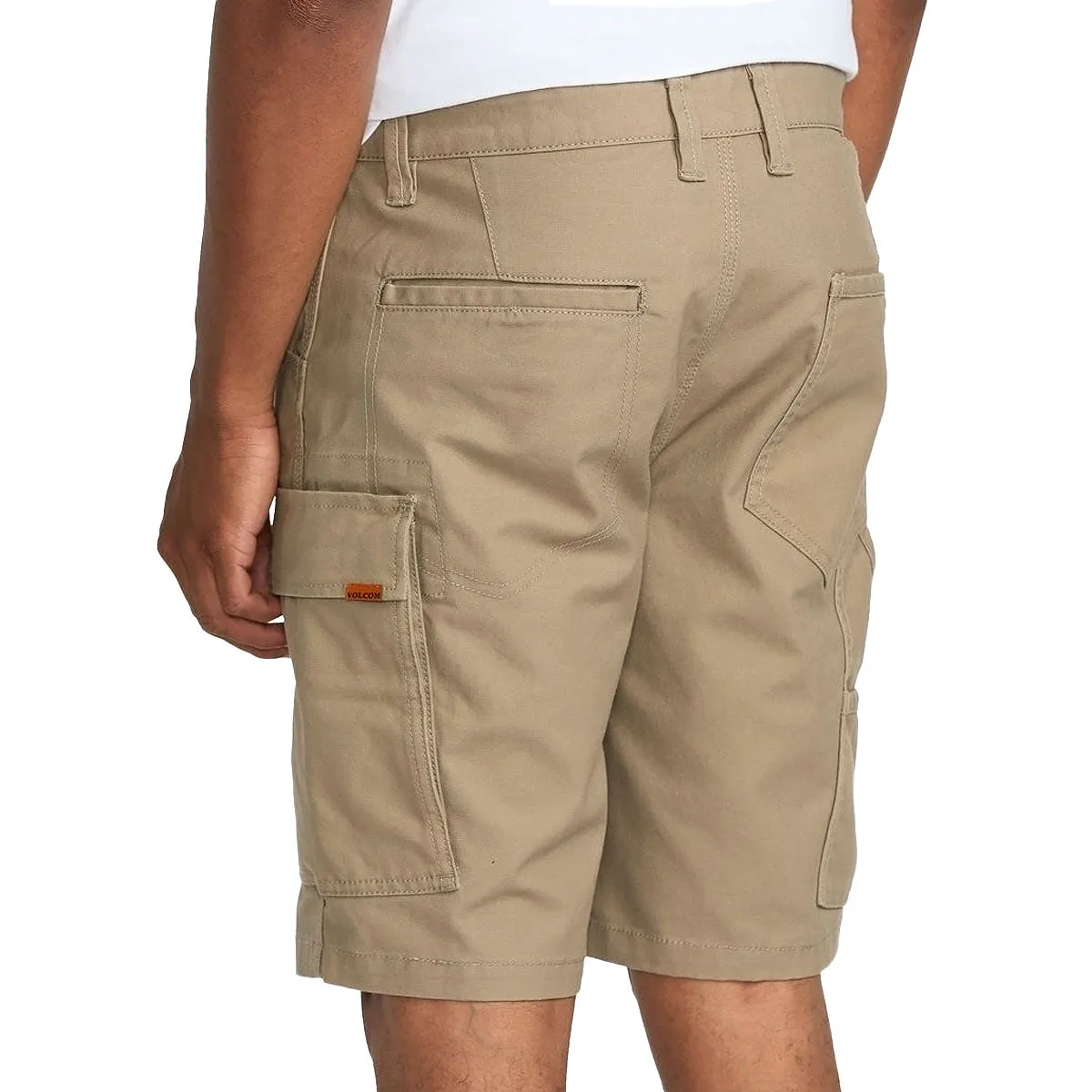 Volcom Caliper II Relaxed Work Shorts - Brindle sold by CCS product image thumbnail 5