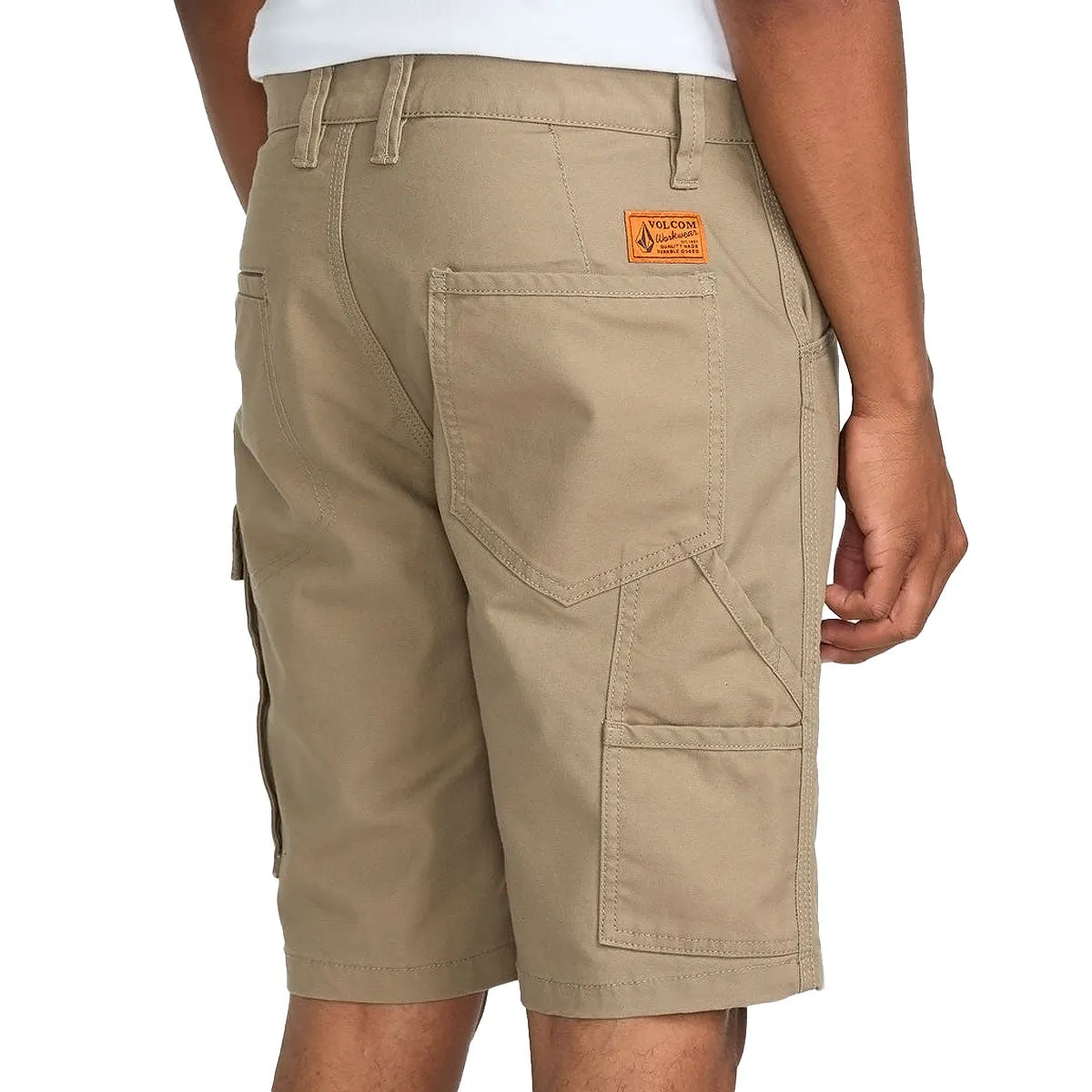 Volcom Caliper II Relaxed Work Shorts - Brindle sold by CCS product image thumbnail 4