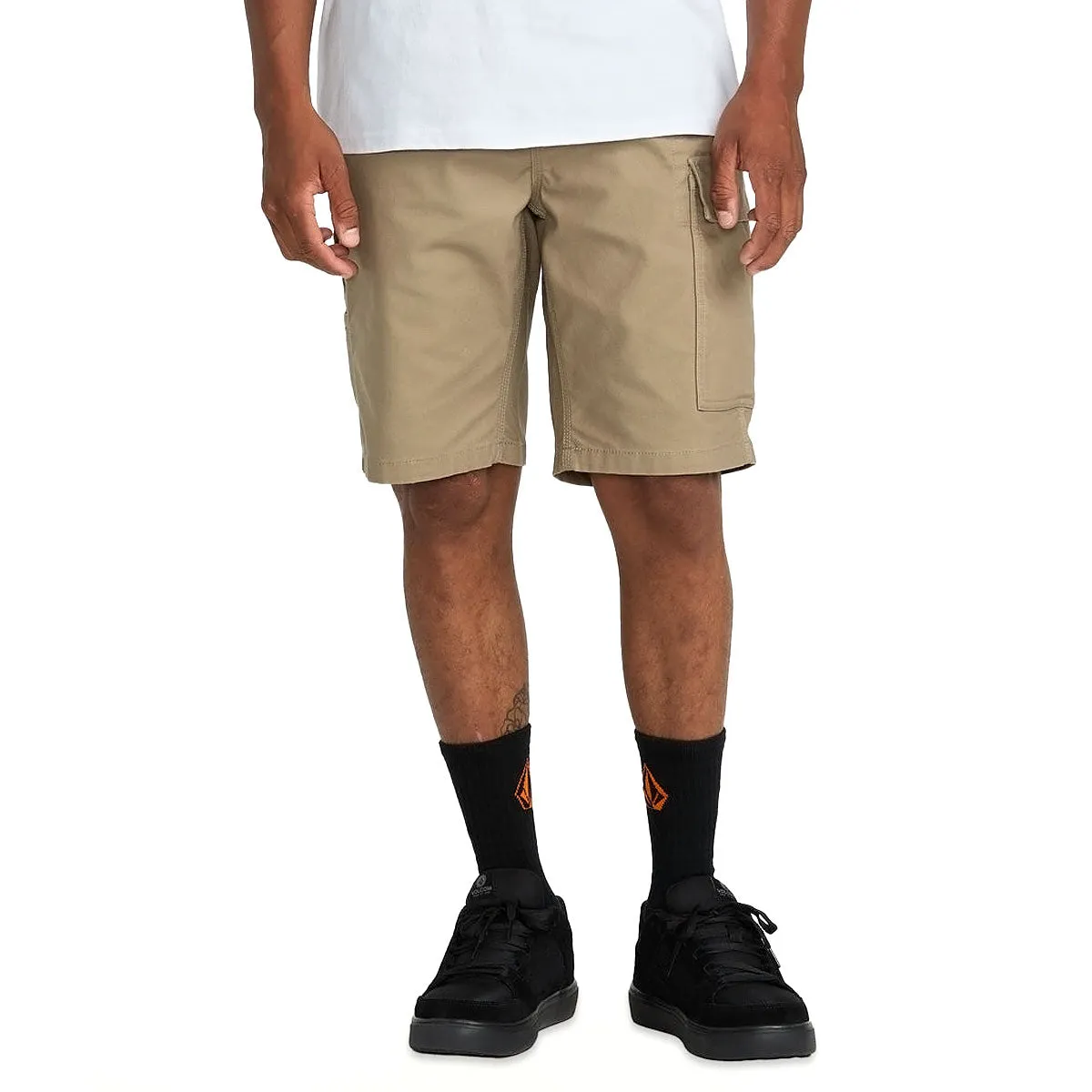 Volcom Caliper II Relaxed Work Shorts - Brindle sold by CCS product image thumbnail 3