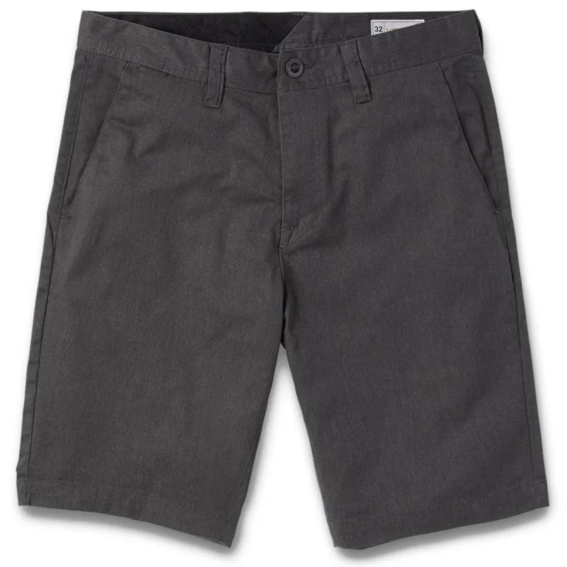 Volcom Frickin Modern Stretch 21 Shorts - Charcoal Heather sold by CCS