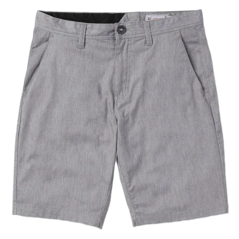 Volcom Frickin Modern Stretch 21 Shorts - Grey sold by CCS