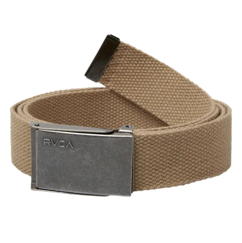 RVCA Option Web Belt - Khaki made by RVCA