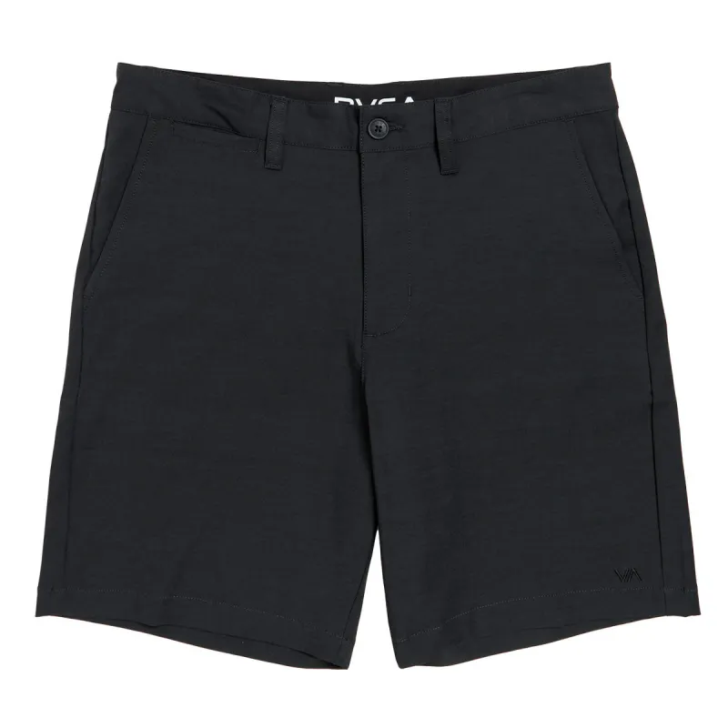 RVCA Back In Hybrid Shorts - Black made by RVCA
