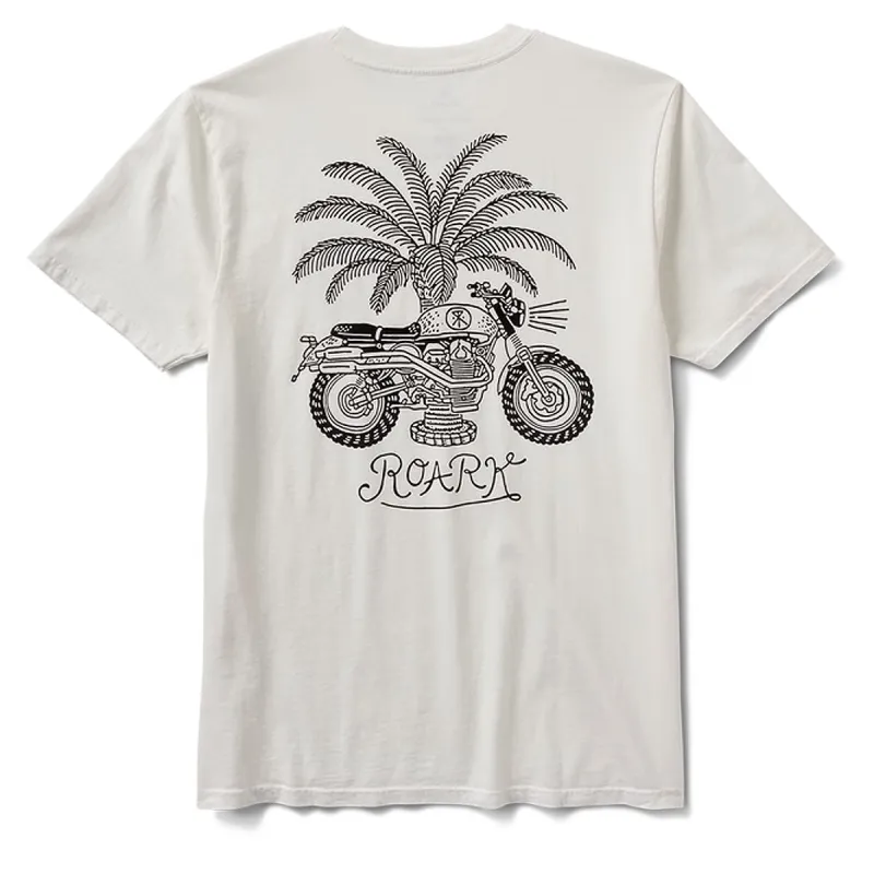 Roark Moto T-Shirt - Off White made by Roark