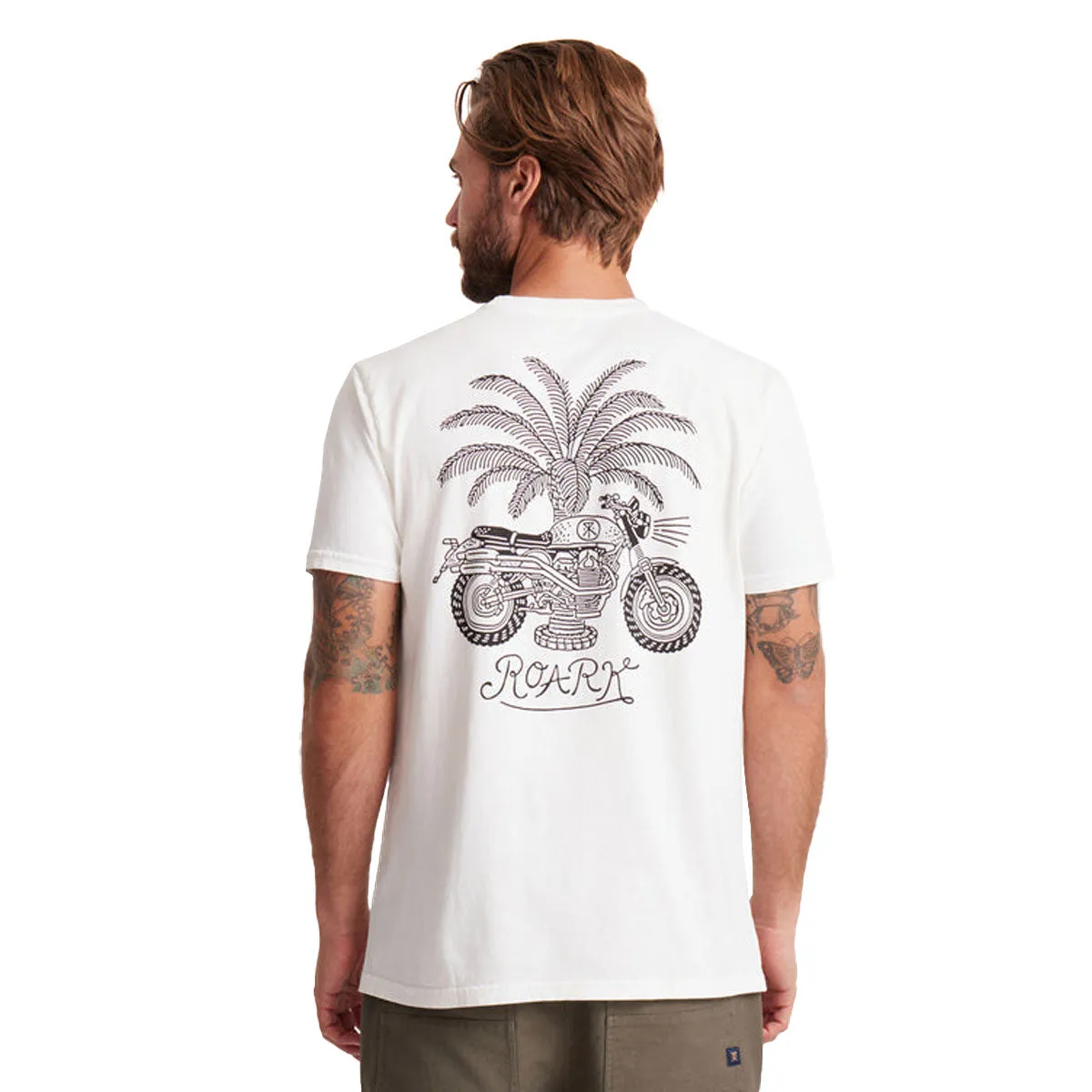 Roark Moto T-Shirt - Off White sold by CCS product image thumbnail 3
