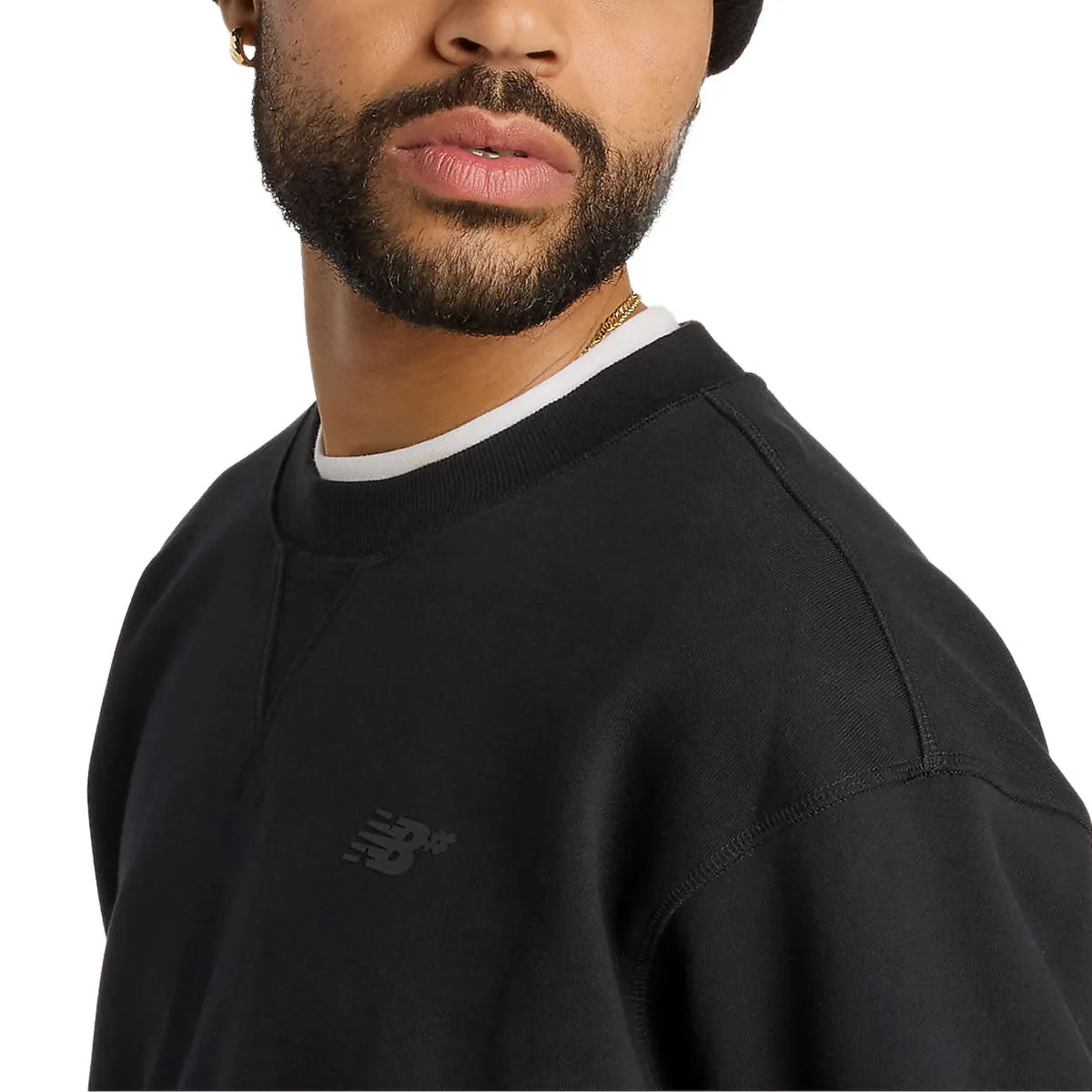 New Balance Numeric French Terry Sweatshirt - Black sold by CCS product image thumbnail 3