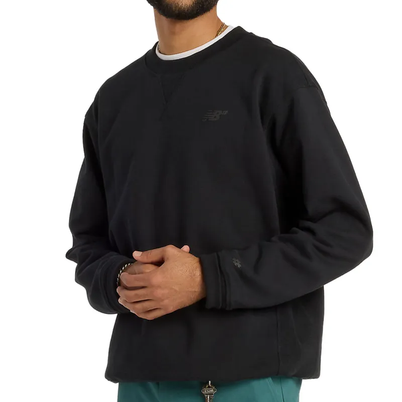 New Balance Numeric French Terry Sweatshirt - Black sold by CCS