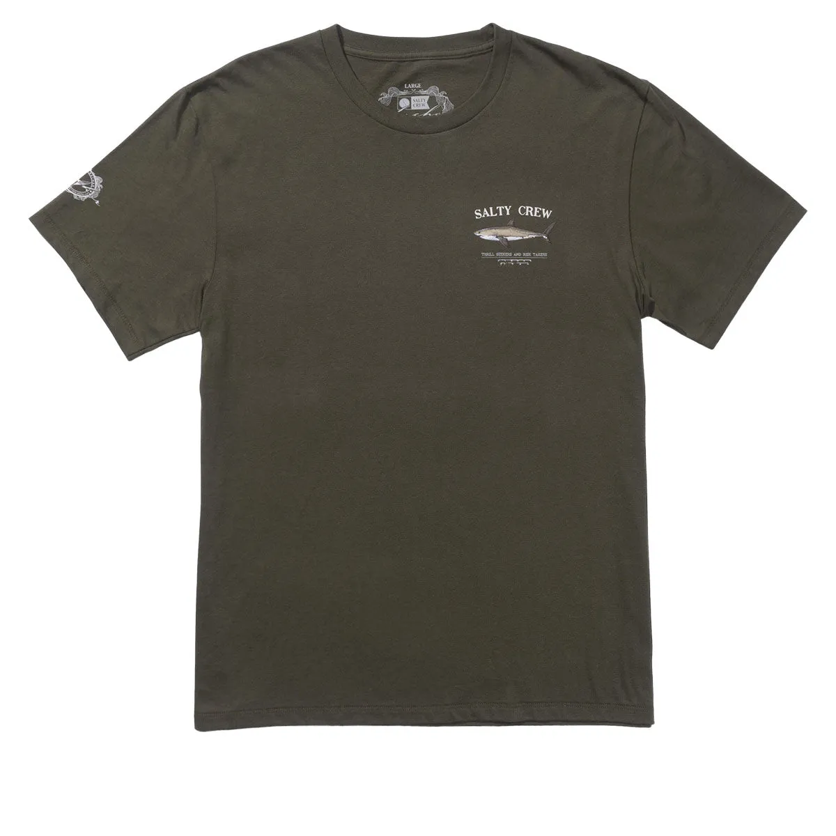 Salty Crew Bruce T-Shirt - Dusty Olive sold by CCS product image thumbnail 2