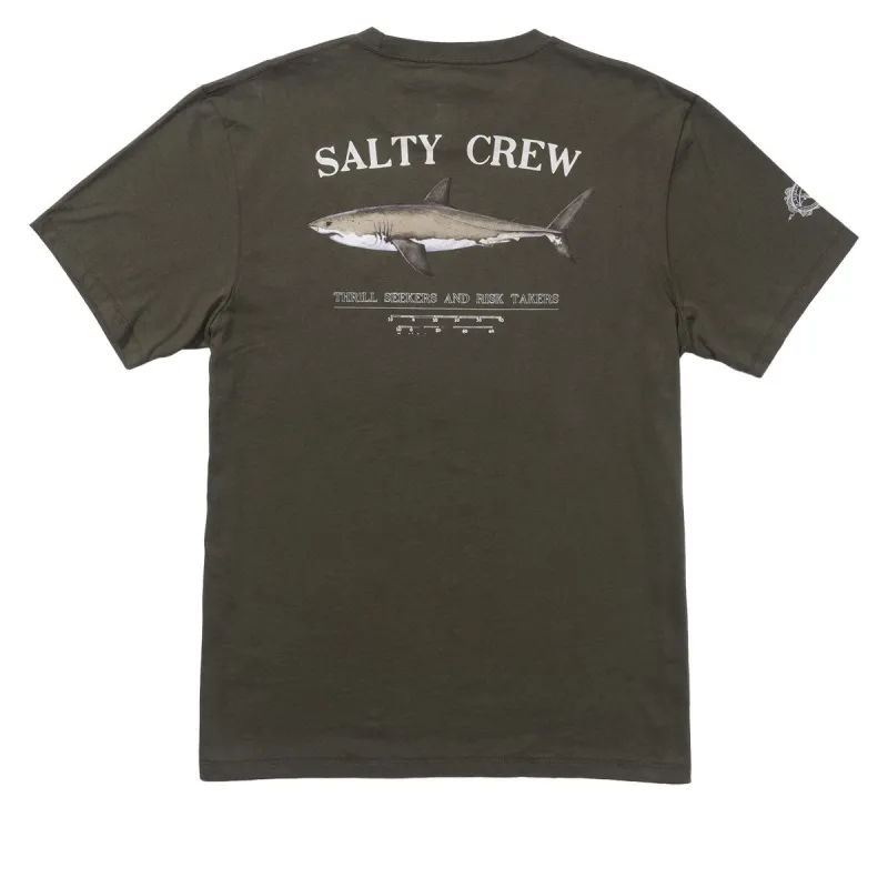 Salty Crew Bruce T-Shirt - Dusty Olive sold by CCS