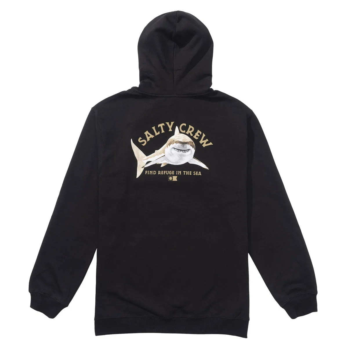 Salty Crew Lurking Fleece Hoodie - Black sold by CCS