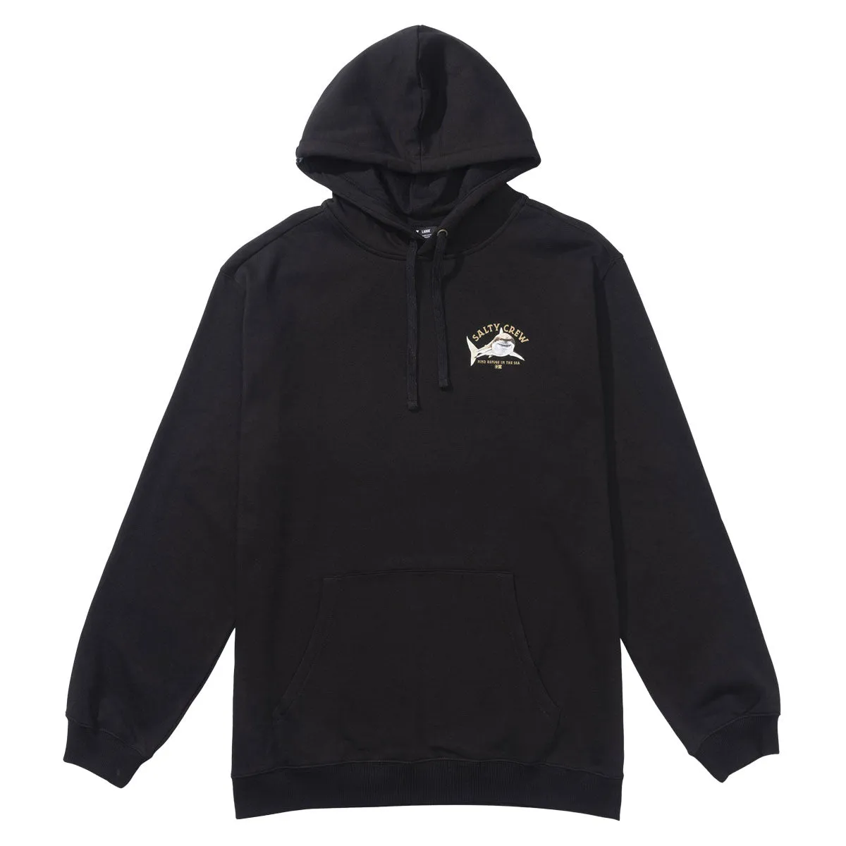 Salty Crew Lurking Fleece Hoodie - Black sold by CCS product image thumbnail 2