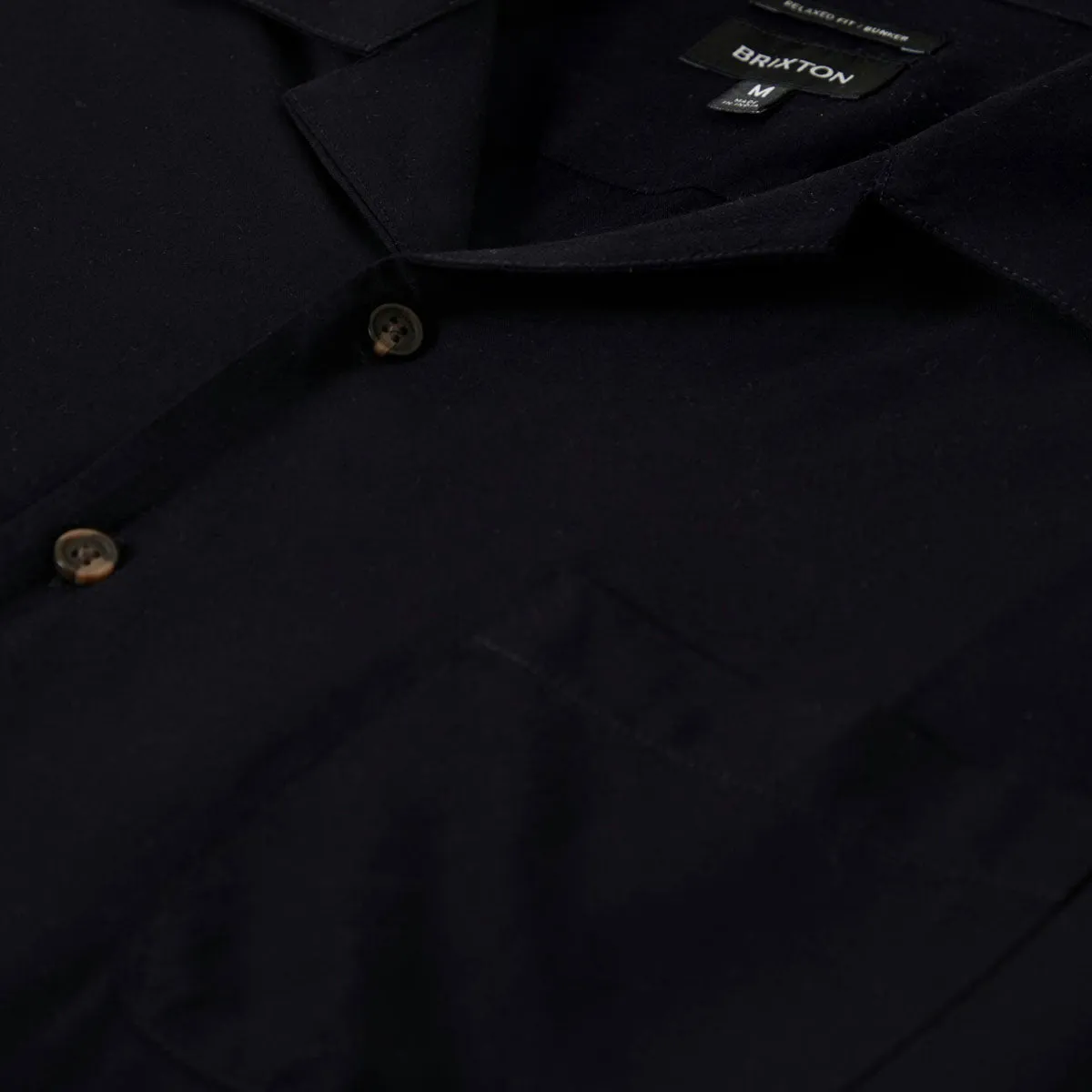 Brixton Bunker Shirt - Black sold by CCS product image thumbnail 5