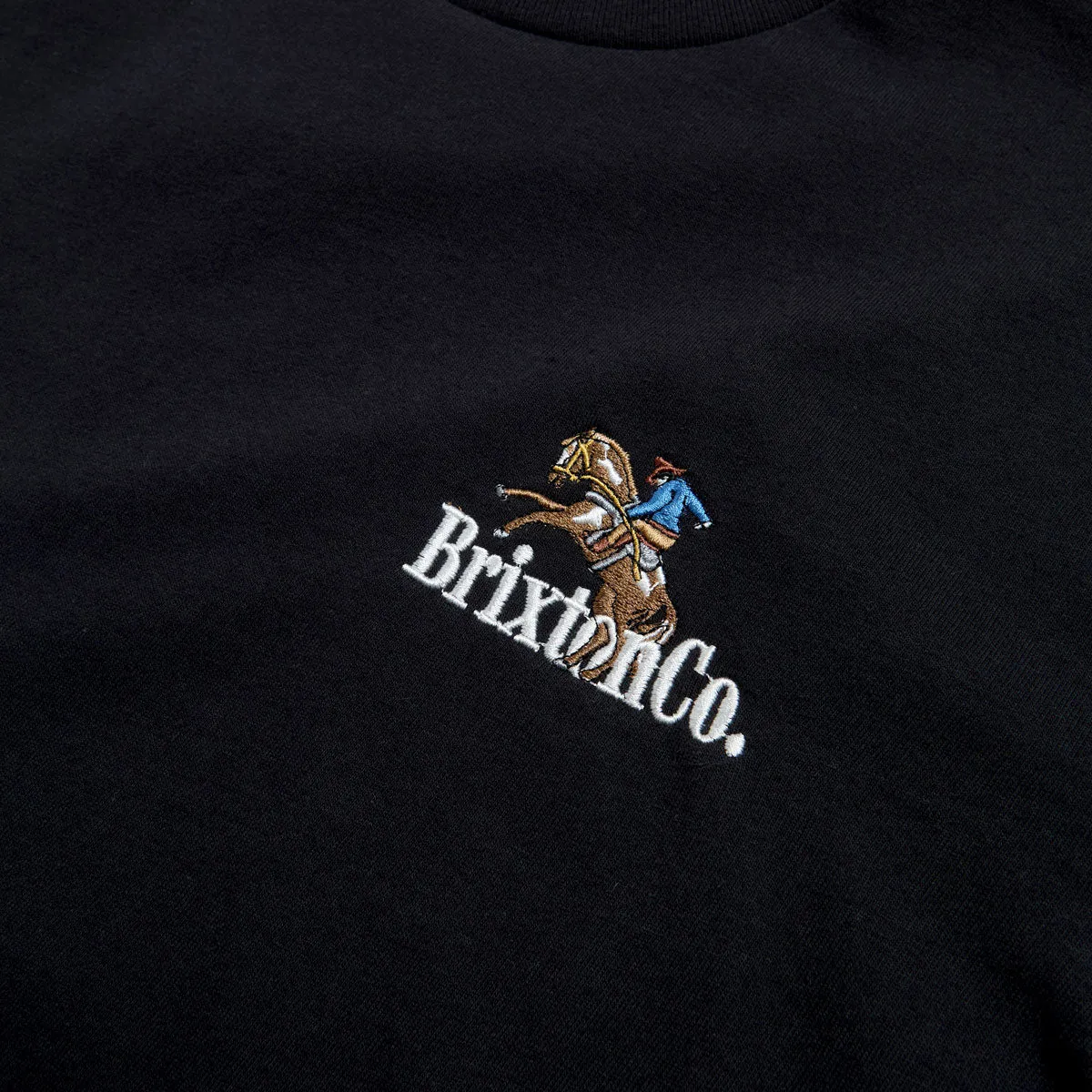 Brixton Inwood T-Shirt - Black sold by CCS product image thumbnail 2