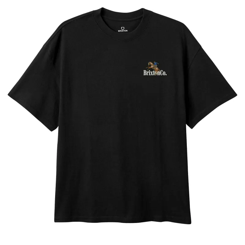 Brixton Inwood T-Shirt - Black made by Brixton