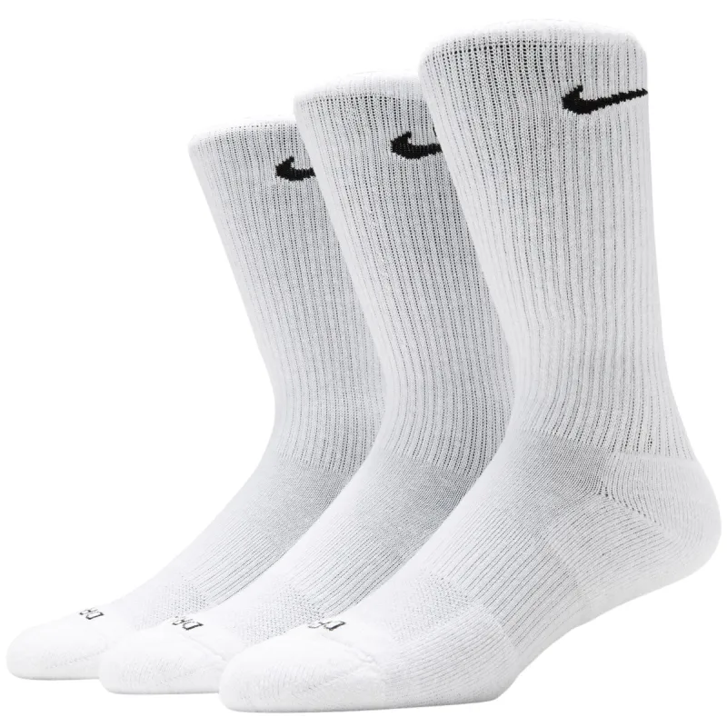 Nike SB Everyday Plus Cushioned 3 Pack of Socks - White/Black sold by CCS