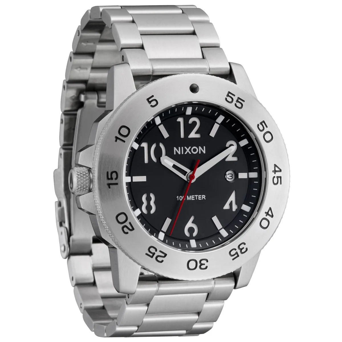 Nixon Smyth 44 Watch - Silver/Black sold by CCS product image thumbnail 3