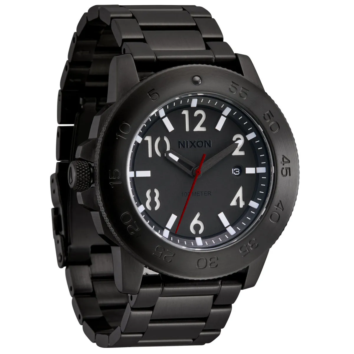 Nixon Smyth 44 Watch - Super Black/Black sold by CCS product image thumbnail 3
