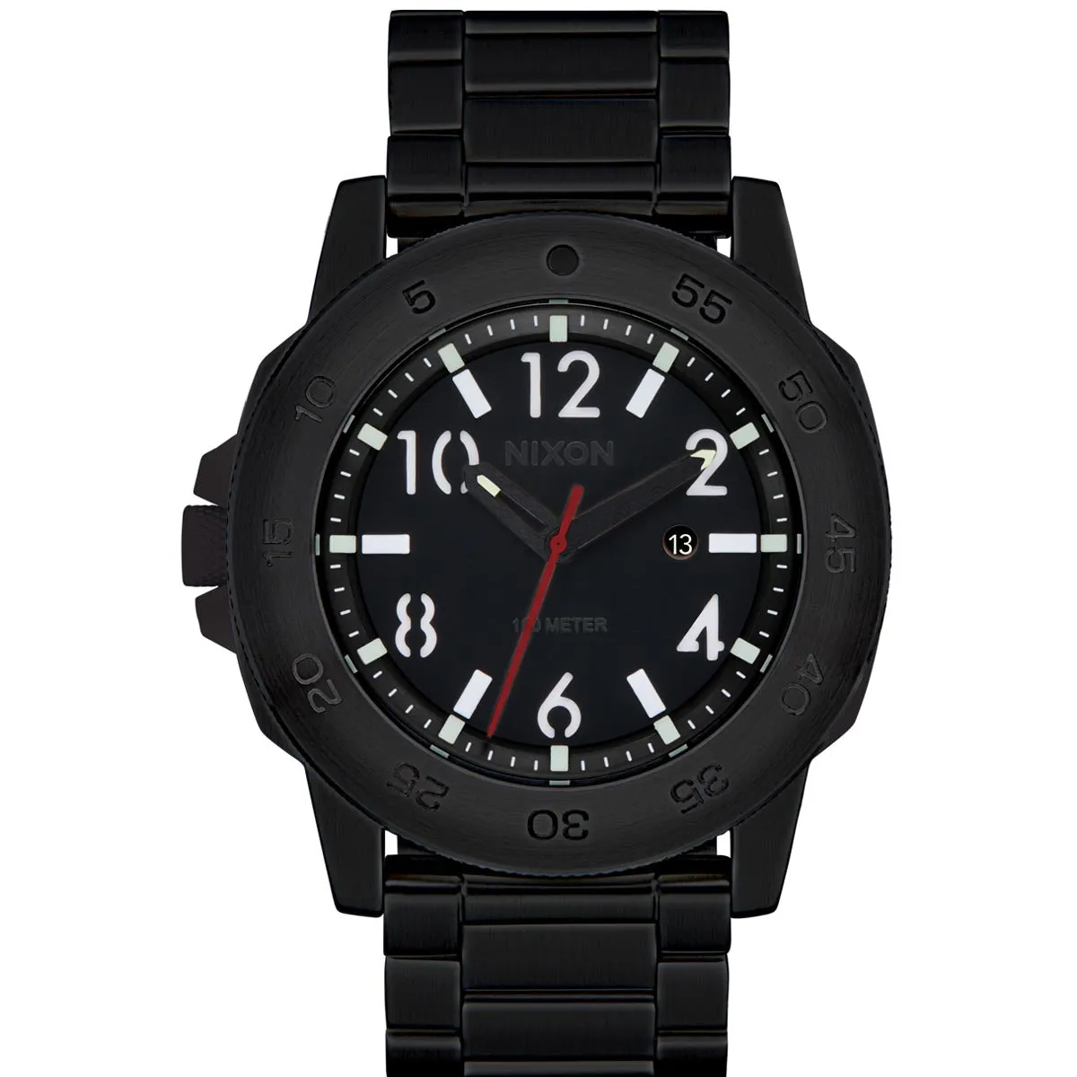 Nixon Smyth 44 Watch - Super Black/Black sold by CCS