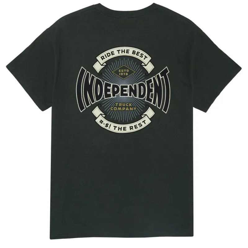 Independent Established 78 T-Shirt - Forest sold by CCS