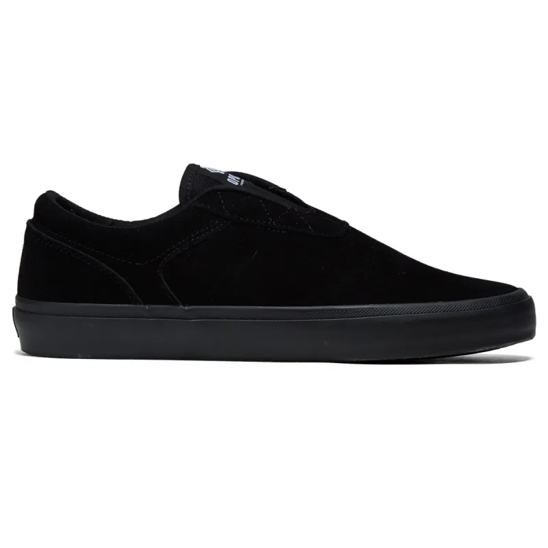Opus Honey Slip Shoes - Black/Black Suede sold by CCS