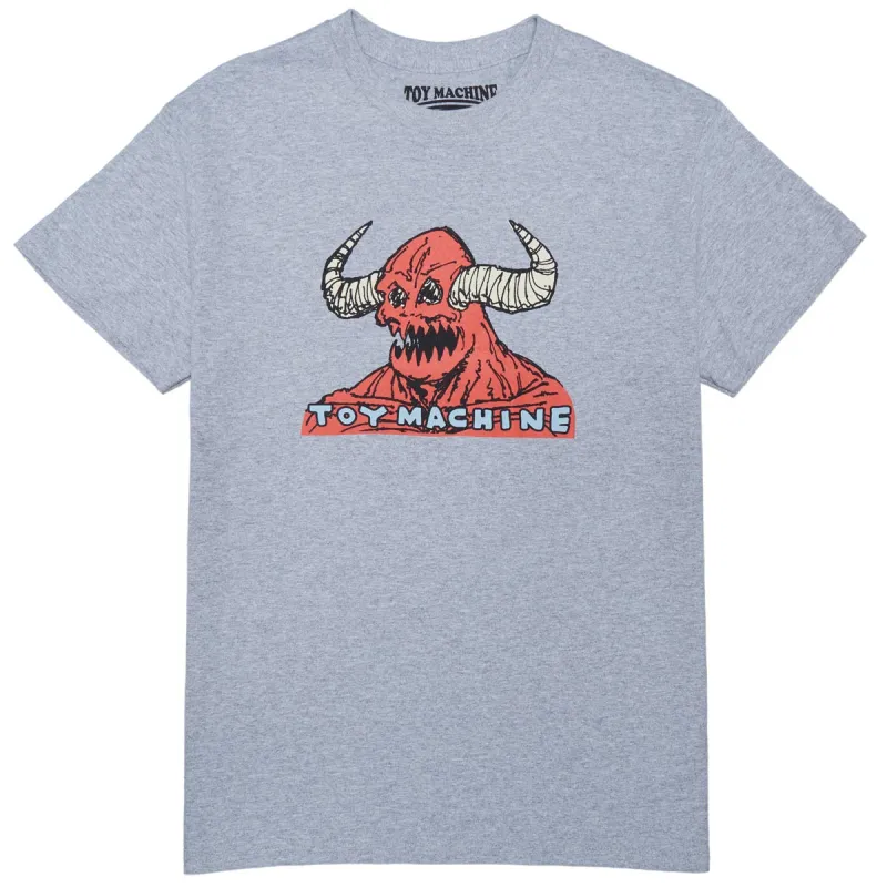 Toy Machine Hell Monster T-Shirt - Heather Grey sold by CCS