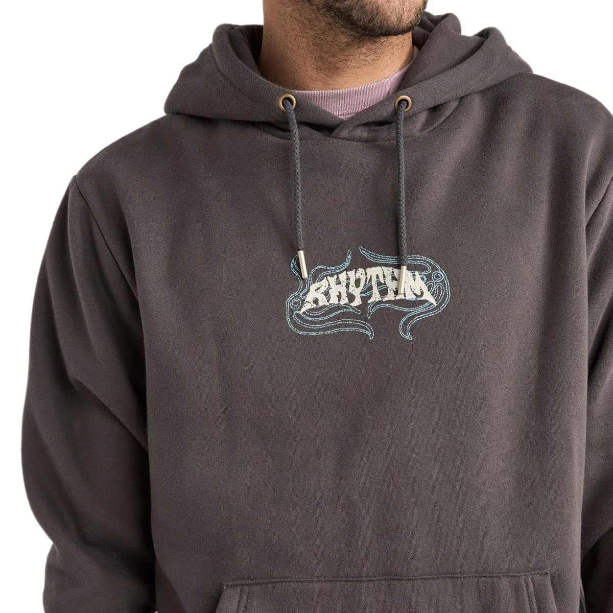 Rhythm Dos Soles Fleece Hoodie - Vintage Black sold by CCS product image thumbnail 3
