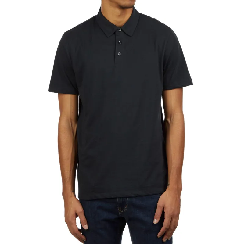 Volcom Wowzer Polo Shirt - Black sold by CCS