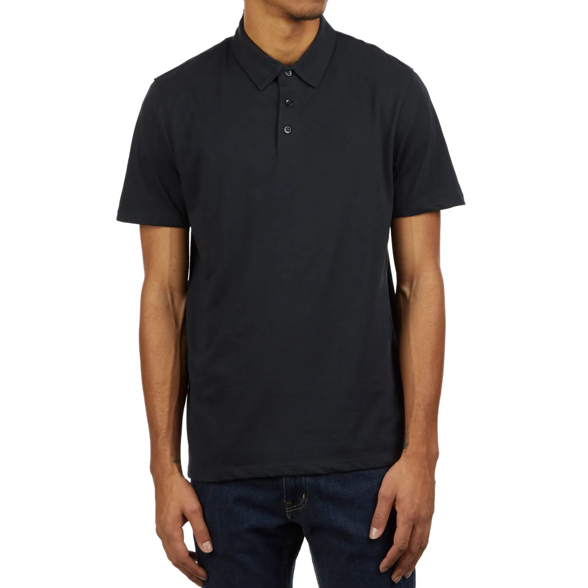 Volcom Wowzer Polo Shirt - Black sold by CCS