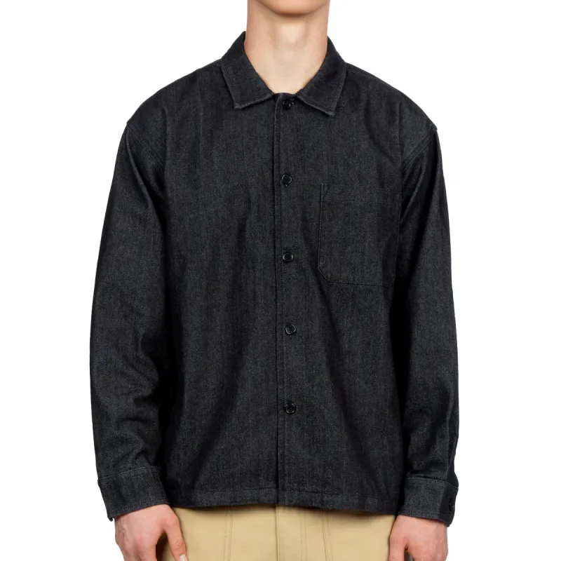 CCS Box Denim Shirt - Black sold by CCS