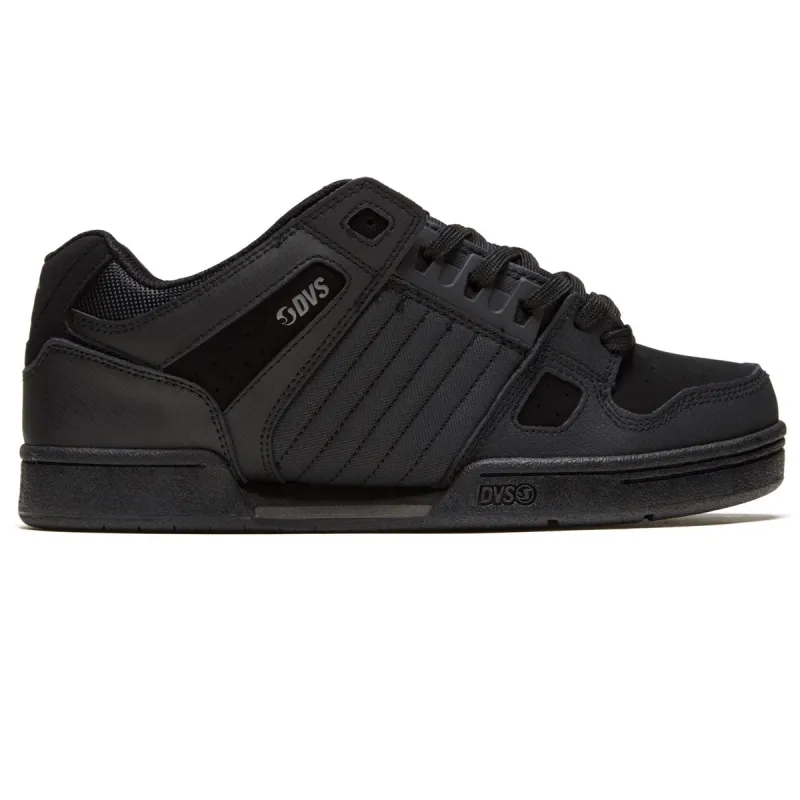 DVS Celsius Shoes - Black/Black Leather made by CCS