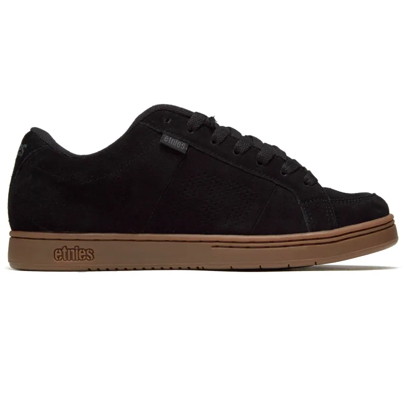 Etnies Kingpin Shoes - Black/Dark Grey/Gum made by Etnies